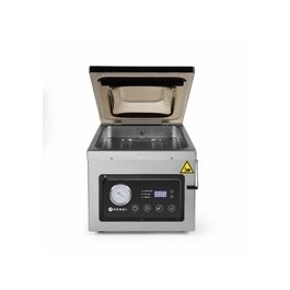 Masina ambalat in vid cu camera Hendi,1000w, dimensiuni camera: 280x393x(H)110mm, 330x480x(H)356 mm