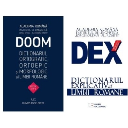 Pachet DEX - DOOM. Dictionarul explicativ al limbii romane si Dictionarul ortografic, ortoepic si morfologic al limbii romane - Academia Romana