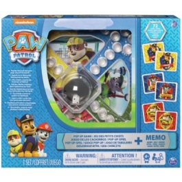 Jocul cu zaruri si Memory game Patrula Catelusilor