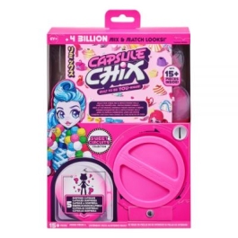 Papusi articulate colectia Sweet Circuits pachet cu 5 capsule surpriza Capsule Chix