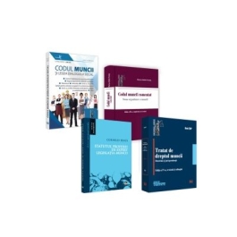 Pachet Codul muncii. Statut Legislatie Comentariu si Tratatul cu doctrina si jurisprudenta. 2022