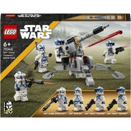 LEGO Star Wars. Pachet de lupta Clone Troopers Divizia 501 75345 119 piese