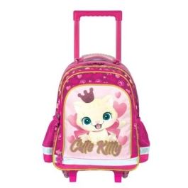 Ghiozdan troler Cute Kitty 38x29x14 cm