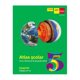 Atlas geografic scolar. Terra. Clasa a 5-a - Ionut Popa