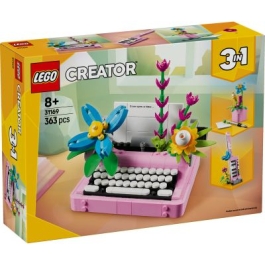 LEGO Creator. Masina de scris cu flori 31169 363 piese