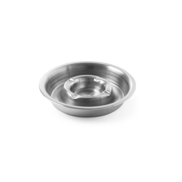 Scrumiera Hendi cu sant colectare, otel inoxidabil, 140 mm