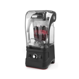 Blender cu capac amortizare zgomot, 1680W, cana 2,5 lt policarbonat, pana la 24800 rpm, Hendi, 252x258x(H)547 mm, potrivit si pentru uz profesional