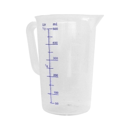 Cana gradata polipropilena 2 Litri, Hendi, dimensiuni 140x215 mm, rezistenta pana la 110 gr C