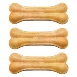 4 Dog Recompense pentru caini Os presat, 8.5 cm, 3 buc