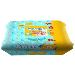 Cottonino Servetele umede pentru copii fara alcool, 90 buc