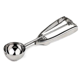 Portionator inghetata, inox, capacitate 28ml, otel, diametru 45mm