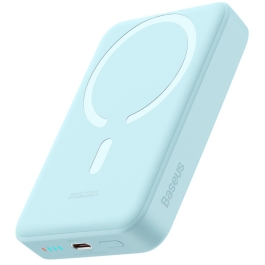 Baterie externa Baseus Magnetic Mini, 10000 mAh, 30W, Wireless Fast Charge Albastru