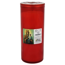 Candela plastic cu capac T80, 120 ore