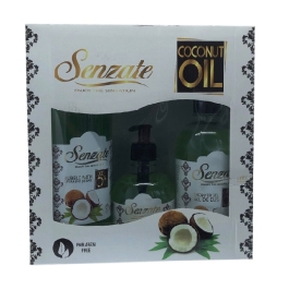 Caseta cocos, Senzate (spumant baie, gel de dus, sapun lichid)	