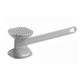Ciocan fragezire carne, Hendi, lungime 22 cm, suprafata zimtata pentru porc si vita, suprafata plana pentru pui si peste, aluminiu