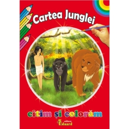 Citim si coloram - Cartea Junglei