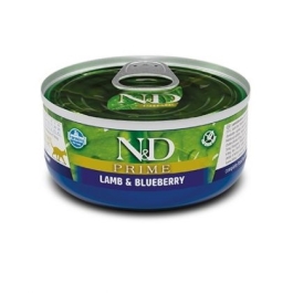 Hrana umeda Pisici, cu miel si afine, 70 g, N&D Prime Cat