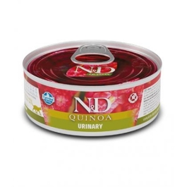 Hrana umeda Pisici, Urinary, 80 g, cu rata, N&D Quinoa Cat