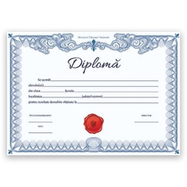 Diploma pentru rezultate deosebite (DZC01)