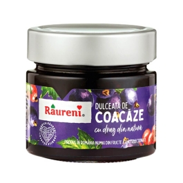 Dulceata de coacaze, 2 buc x 270 g, Raureni