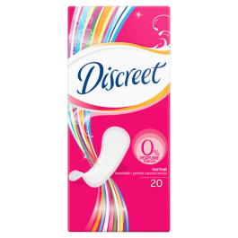 Discreet Absorbante fara parfum, 20 buc