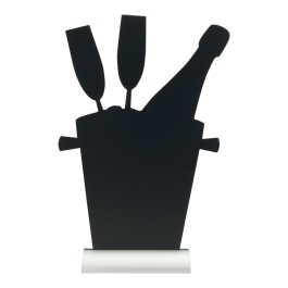 Tabla neagra, forma frapiera, dimensiuni 230x60x355hmm