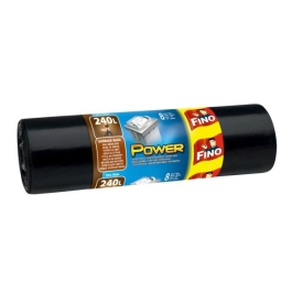 Saci pentru gunoi LDPE 240 l 8 buc./rola Fino Power