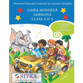 CD AUDIO pentru Limba moderna Germana, Clasa a II-a Partea I + Partea a II-a