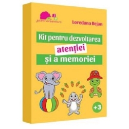 Kit pentru dezvoltarea atentiei si a memoriei - Loredana Bejan