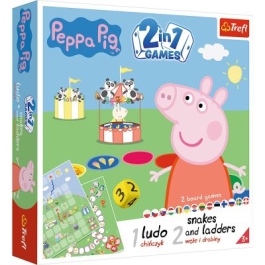 Joc Peppa Pig ludo si serpisori scari