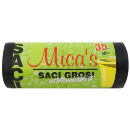 Saci menajeri 15buc, rola 35L - Micas