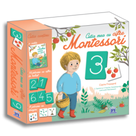 Montessori. Cutia mea cu cifre - Claire Frossard, Céline Santini, Vendula Kachel