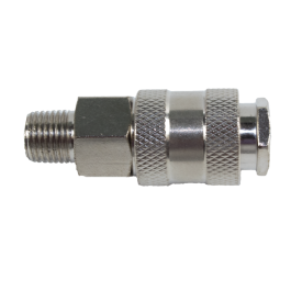 Mufa din fier pentru conectare furtun in teu, compresor R6.35