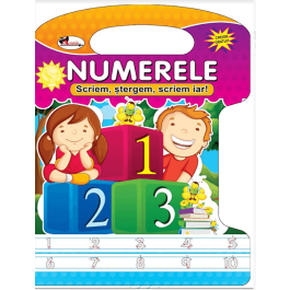 Numerele. Scriem, stergem, scriem iar! - Dreamland Publications
