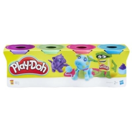 Plastilina pachet 4 cutii diverse culori