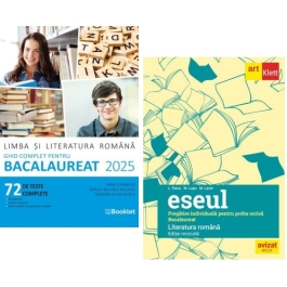Pachet complet Bacalaureat. Limba si literatura romana 72 teste complete si Eseul - Mimi Gramnea si Liliana Paicu