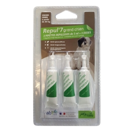 Pilou Pipeta Antiparazitara Caine Talie Mare, 3x5 ml