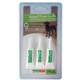 Pilou Pipeta Antiparazitara Caine Talie Medie, 3x3 ml