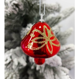 Set 6 ciuperci plastic rosu LRE6006-87/7  MH7