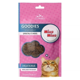 Recompense Pisici  Snacks Stelute cu miel 60 g MIAU MIAU