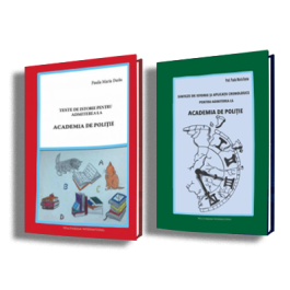 Pachet admitere Academia de Politie: Sinteze de Istorie si Teste de istorie (Paula Maria Darau)