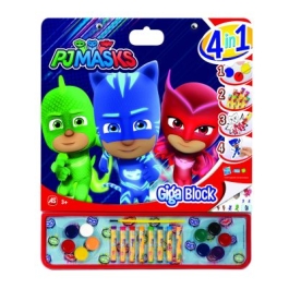 Set Eroi in pijamale pentru desen Giga Block 4 in 1, As games