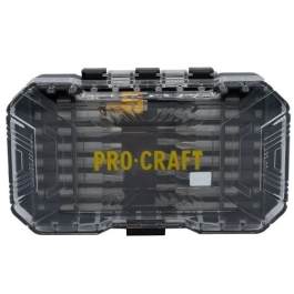 Set biti PROCRAFT BS-37, 37 piese, biti, adaptoare priza, ,chei cu piulita