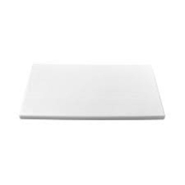 Tocator bucatarie profesional din polietilena, culoare alba, dimensiuni 450x300x15mm