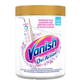 Pudra pentru indepartarea petelor pentru haine albe, 846gr Vanish Oxi Action