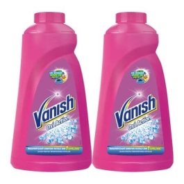 Pachet Vanish Solutie pentru indepartarea petelor Pink Oxi Action, 2x1L