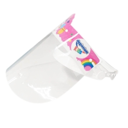 Hygienium Viziera protectie reglabila pentru copii alba